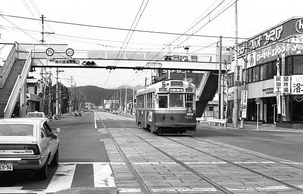 京都市電東山線田中大久保町