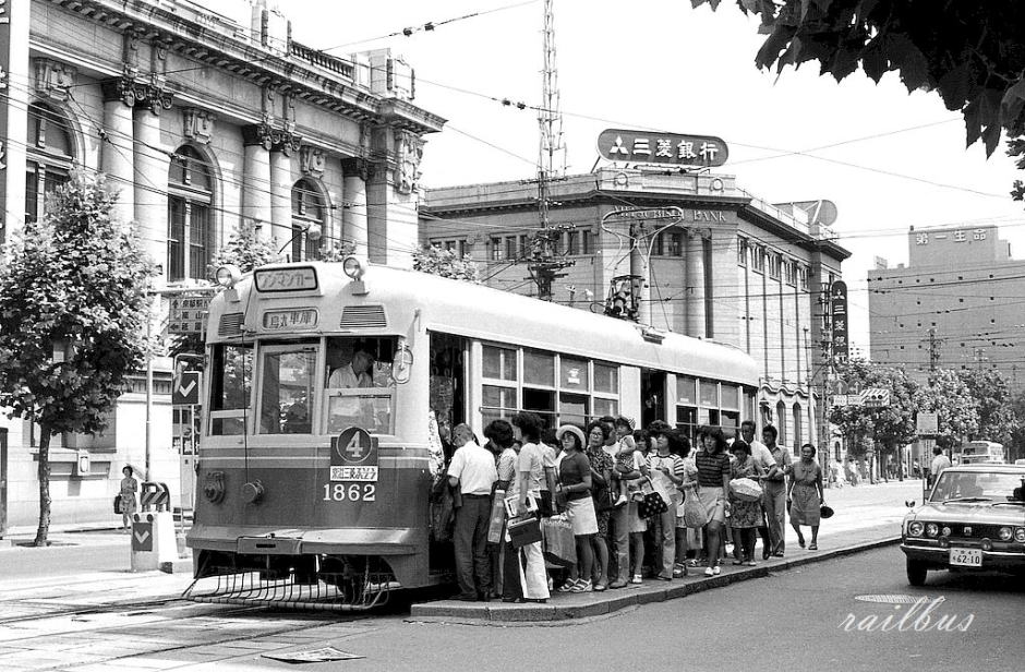 京都市電四条烏丸電停