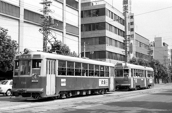 京都市電烏丸線烏丸三条