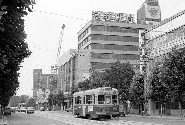 京都市電烏丸線烏丸二条