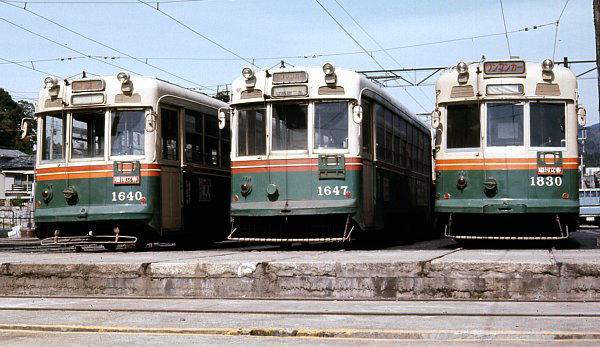 京都市電錦林車庫トラバーサカラー