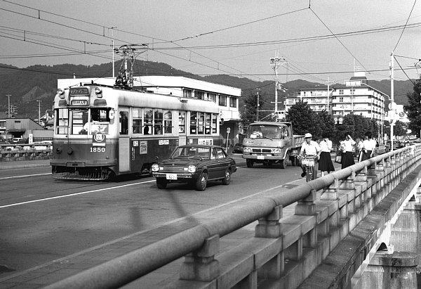 京都市電北大路線高野橋