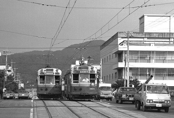 京都市電北大路線高野橋