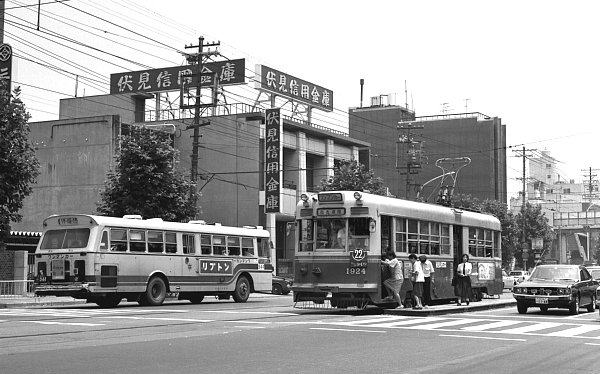 京都市電九条線九条大宮