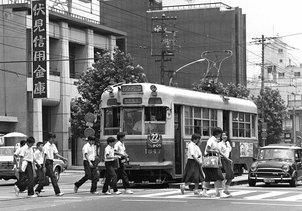 京都市電九条線九条大宮