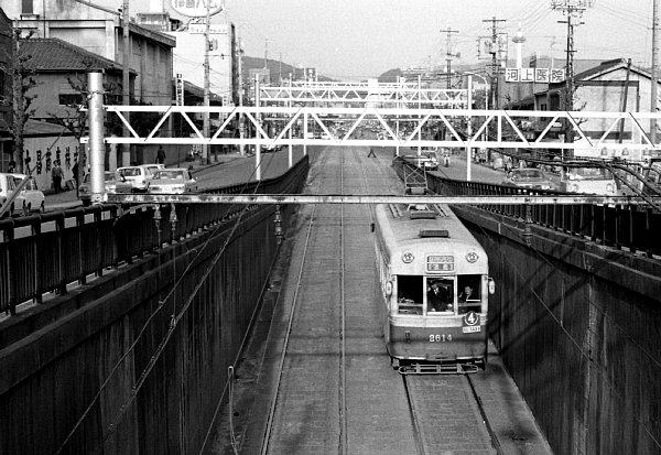京都市電七条線七条壬生通