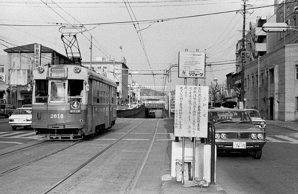 京都市電七条線七条千本