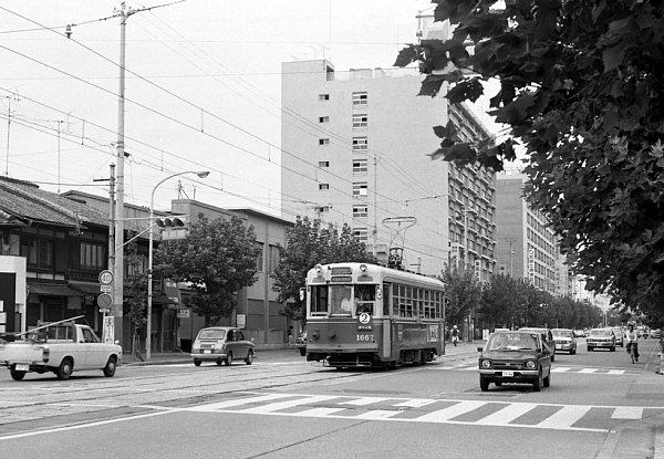京都市電西大路線西大路四条～西大路松原