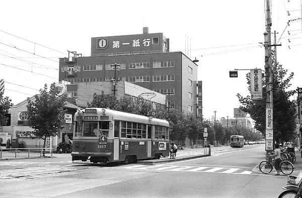 京都市電西大路線西大路花屋町