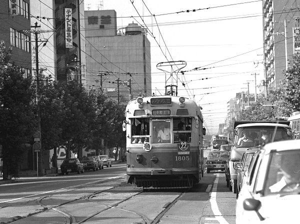 京都市電西大路線西大路四条