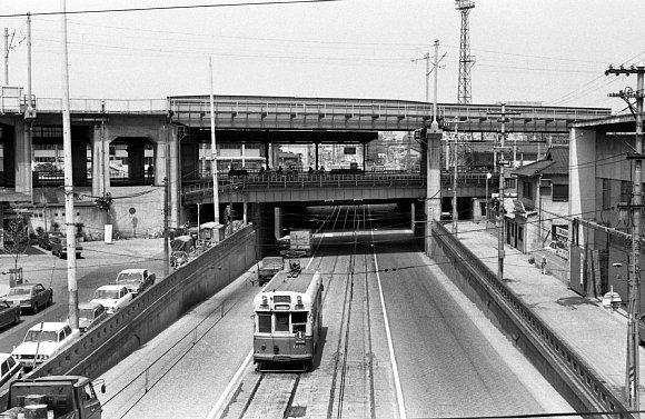 京都市電西大路線西大路駅前