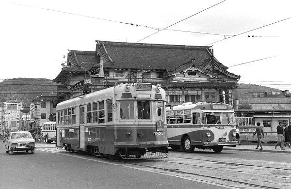 京都市電四条線、鴨川