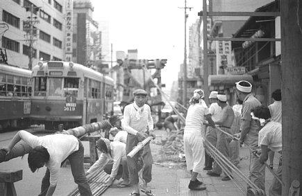 京都市電四条線四条烏丸