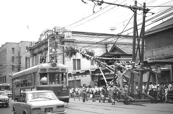 京都市電四条線四条烏丸