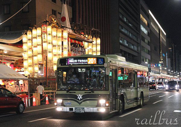 京都市バス四条烏丸