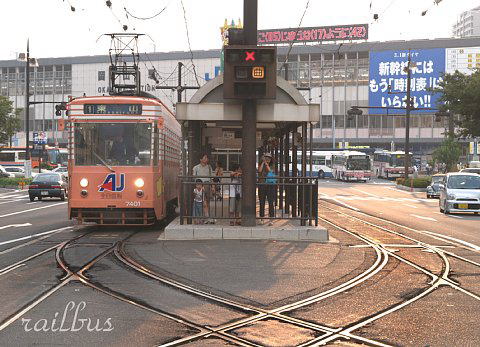 岡山電気軌道岡山駅前