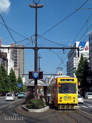 岡山電気軌道岡山駅前7002