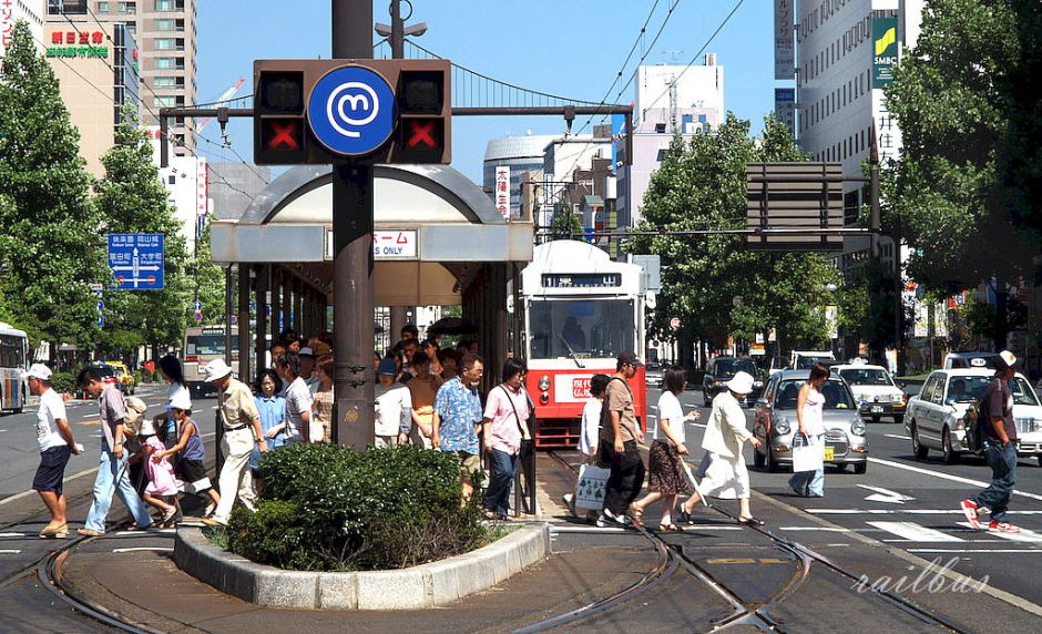 岡山電軌岡山駅前