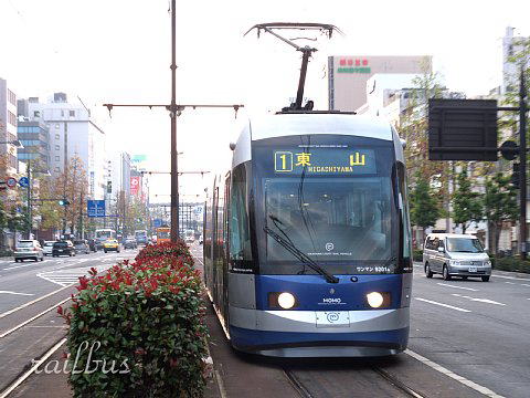 岡山電気軌道MOMO, 柳川