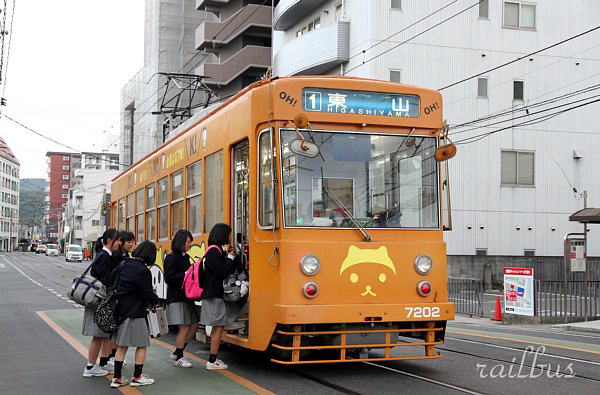 岡山電気軌道中納言小橋女学生