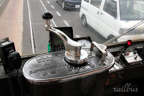 岡山電気軌道TAMA車内
