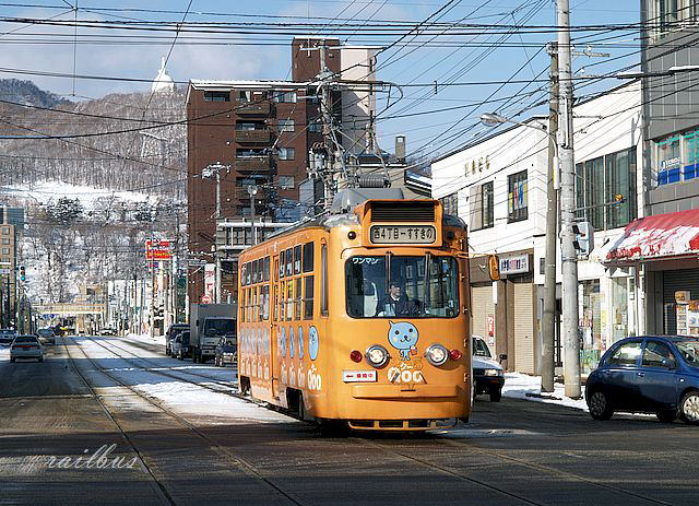 札幌市電Goo広告車