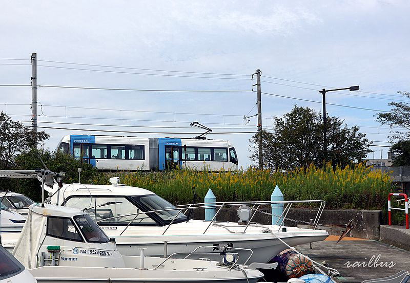 富山ライトレール岩瀬運河