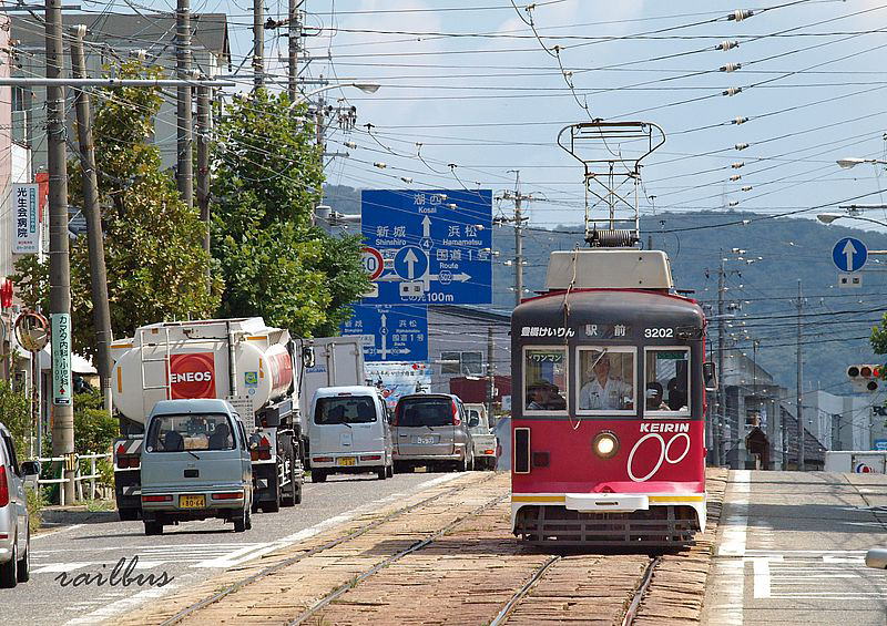 豊橋鉄道市内線東田坂上