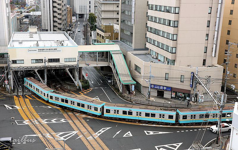 京津線浜大津俯瞰