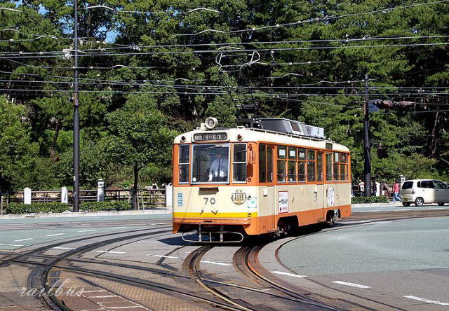 伊予鉄道市内線南堀端