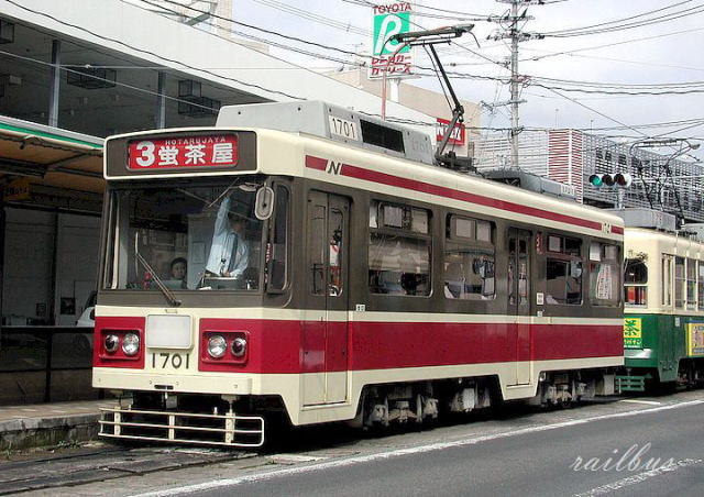 長崎電軌赤迫1700形