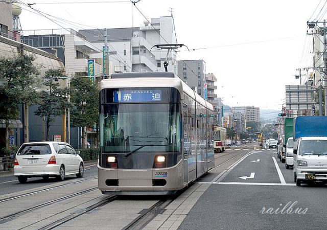 長崎電軌昭和町通3000形