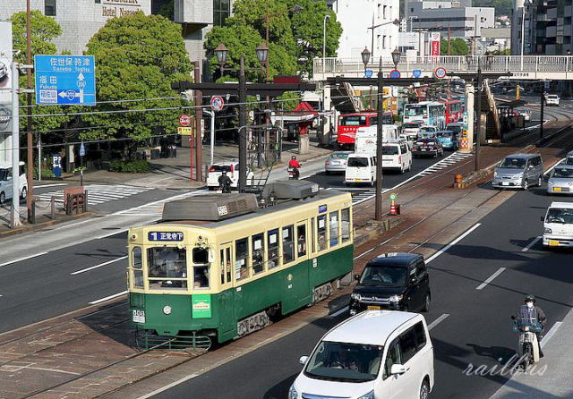 長崎電軌宝町500形