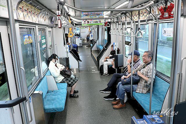 福井鉄道フクラムライナー車内