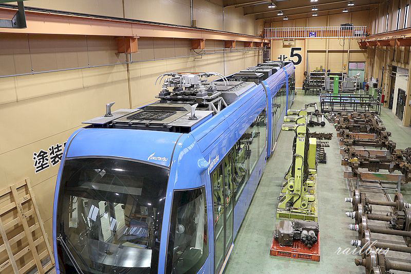 福井鉄道車両工場F1002