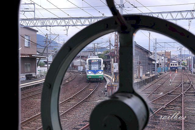 福井鉄道車両工場デキ11旋回窓