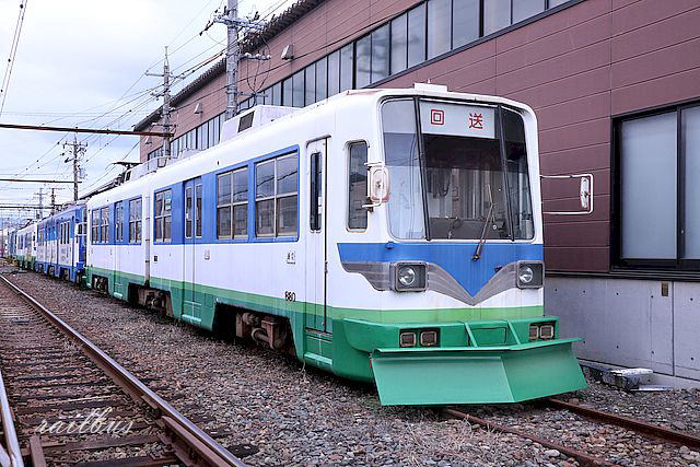 福井鉄道車両工場880号スノウプラウ