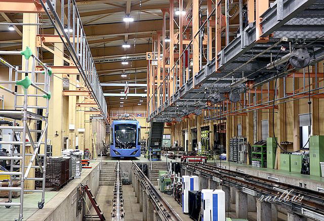福井鉄道車両工場F1002