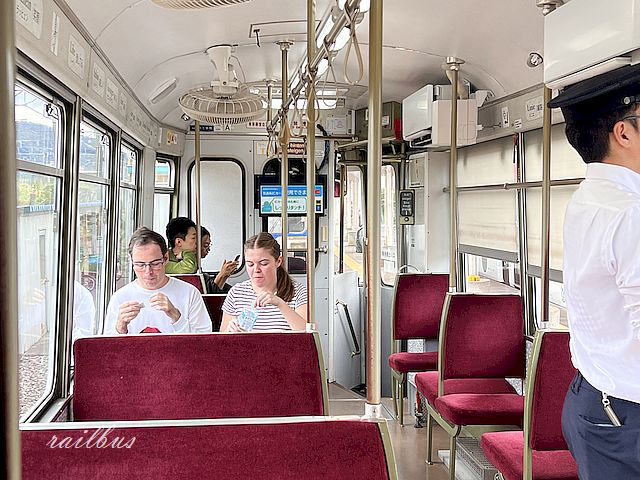 福井鉄道フクラム外人客
