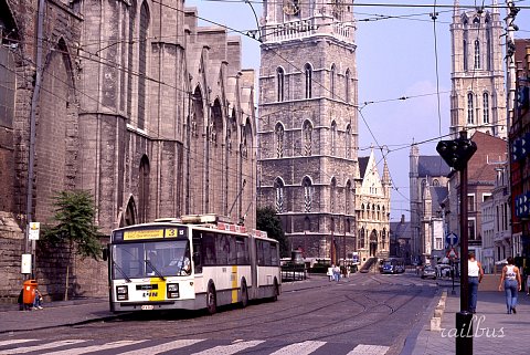 Gent trolleybus