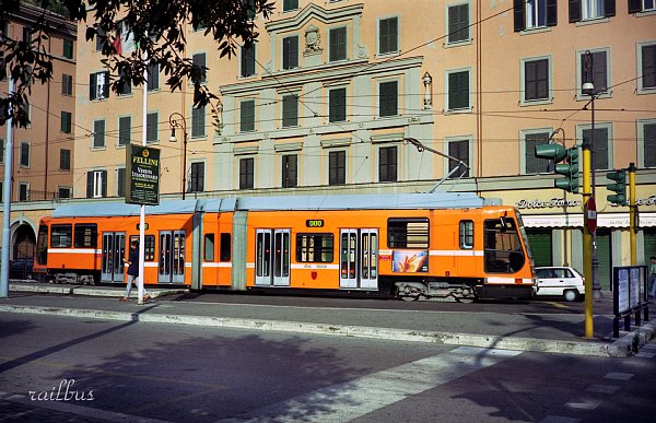 Rome tram