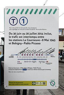 パリトラムT1 La Courneuve - 8 Mai 1945