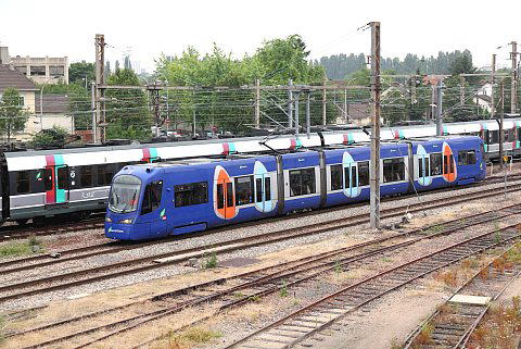 Paris tram T4 Aulnay sous-Bois