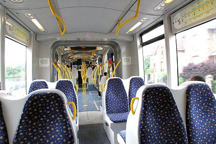 Paris tram T4 Siemens Avanto