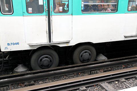 パリのメトロ