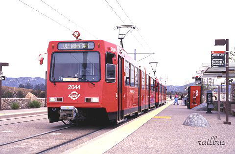 San Diego Trolley Santee