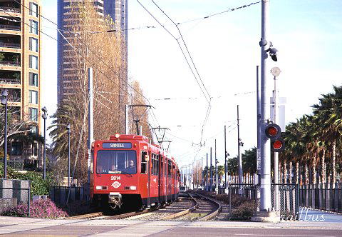 San Diego Trolley Seaport Village