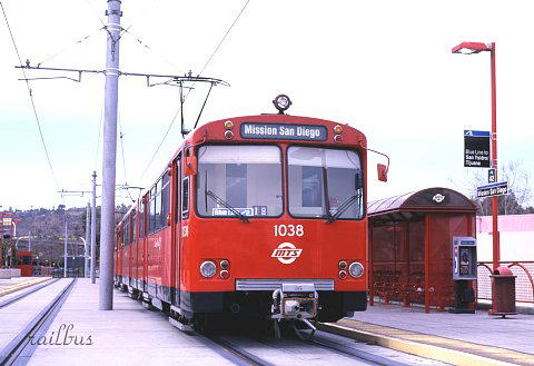 San Diego Trolley Mission San Diego