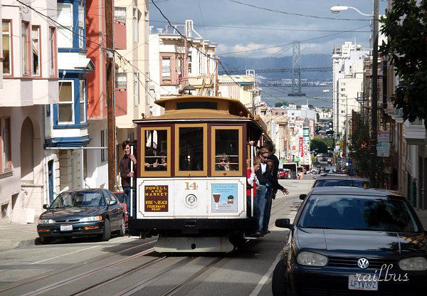 San Francisco Cable Car Hyde Line