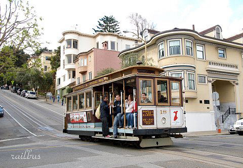 San Francisco Cable Car Hyde Line